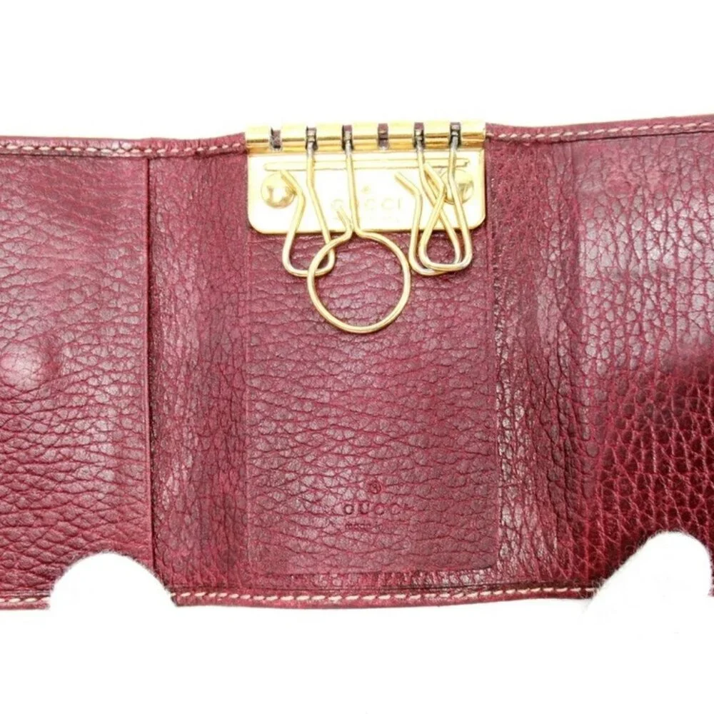 GUCCI Key holder Beige bordeaux Women Authentic secondhand - Picture 3 of 7